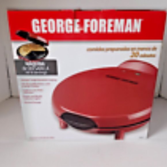GEORGE FOREMAN ELECTRIC QUESADILLA MAKER RED GFQ001 - Picture 4 of 6